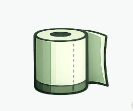 Popieriniai rankšluosčiai ritinyje